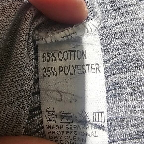 Simply Couture Woman's Grey XL Lace Whimsy Fairy Sheer Lagenlook Boho Tunic - Picture 7 of 7